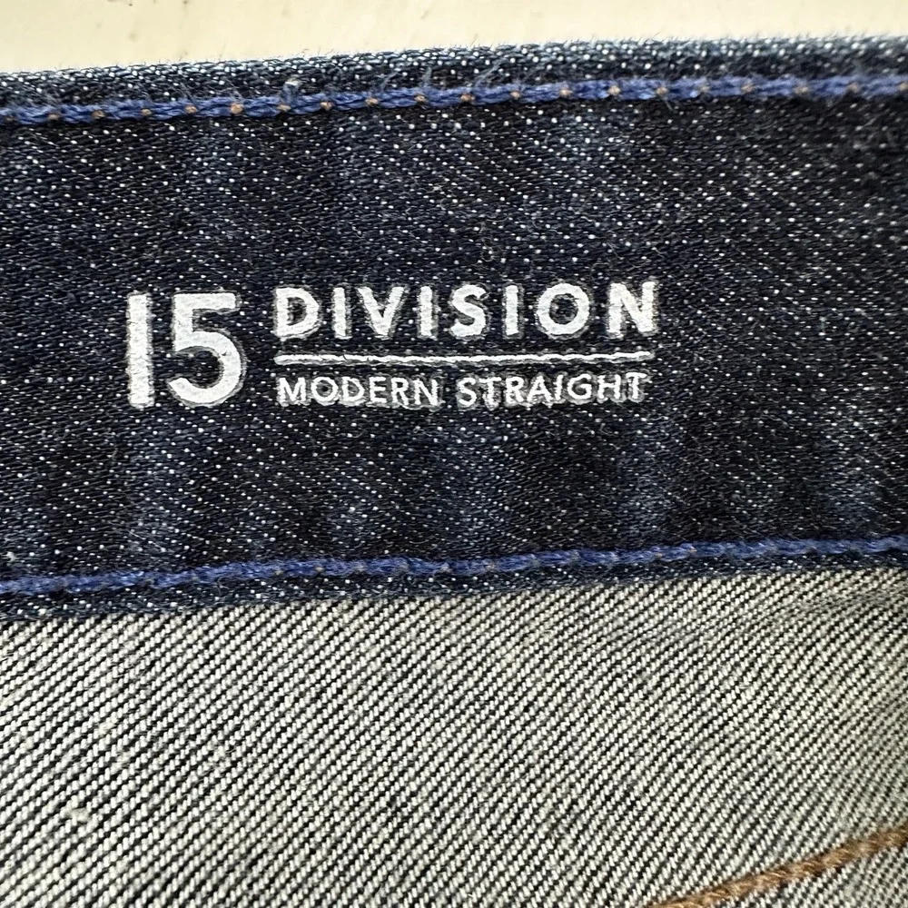 Big Star Nova XVI 15 Division Jeans Men 34x30 Blue Dark Wash Modern Straight 34S